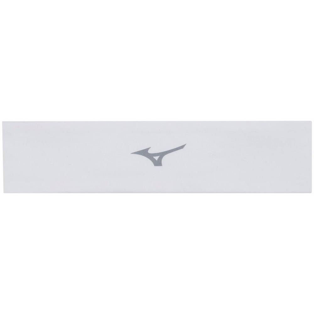 Mens Mizuno Elite Volleyball Headband White Philippines (FRZYVE134)